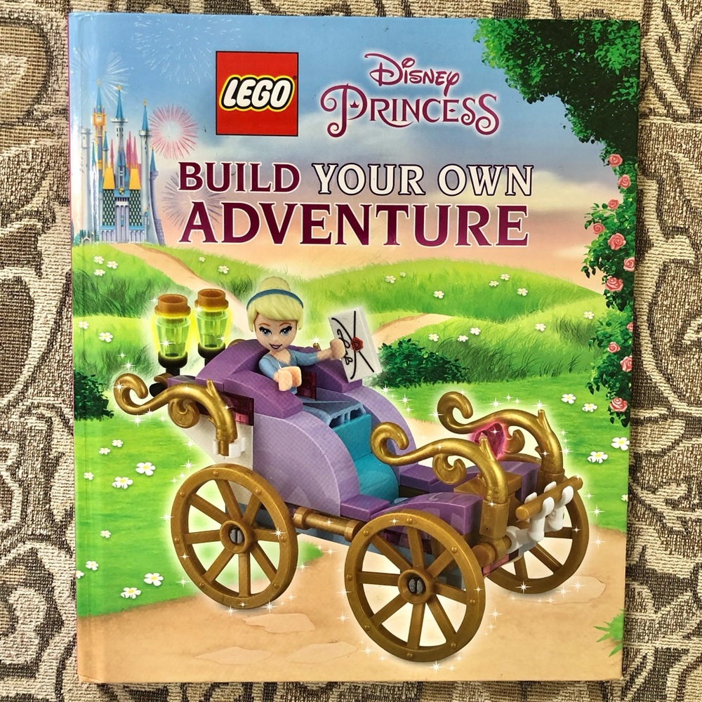 4/$20 Lego Disney Princess Build Your Own Adventure Book. DOESN’TCome with Lego